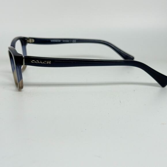 COACH Eyeglasses Frame HC6089 5474 Denim Taupe Blue Glitter 51-16-135 H19807 - Picture 2 of 7